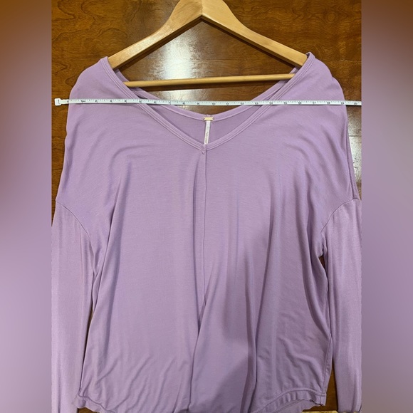 Free People Moonshine Tunic Top Violet - Picture 10 of 10